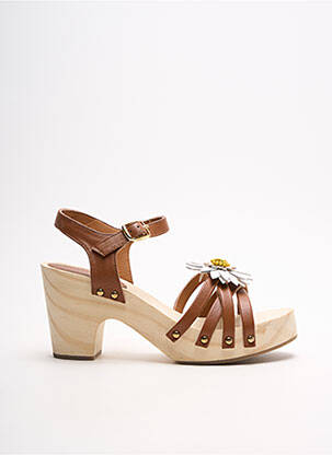 Sandales/Nu pieds marron CHICOSOLEIL pour femme