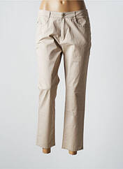 Pantalon 7/8 beige I.QUING pour femme seconde vue