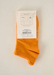 Chaussettes orange ARCHIDUCHESSE pour homme seconde vue