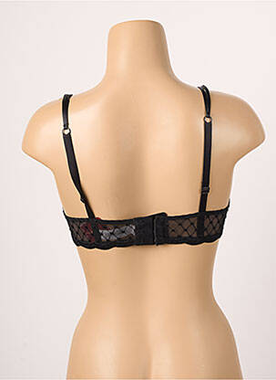 Soutien-gorge effet matière satinée haut soutien-gorge balconnet gris ANTINEA femme