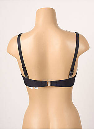 Haut de maillot de bain bretelles élastiquées ajustables noir ANTIGEL femme