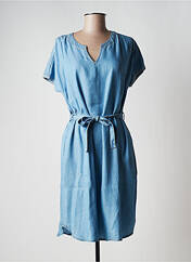 Robe mi-longue bleu BARANDI pour femme seconde vue