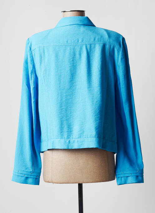 Veste casual bleu CHRISTINE LAURE pour femme