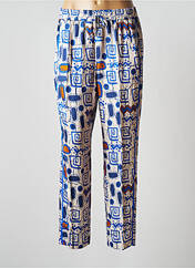 Pantalon droit bleu TINTA STYLE pour femme seconde vue