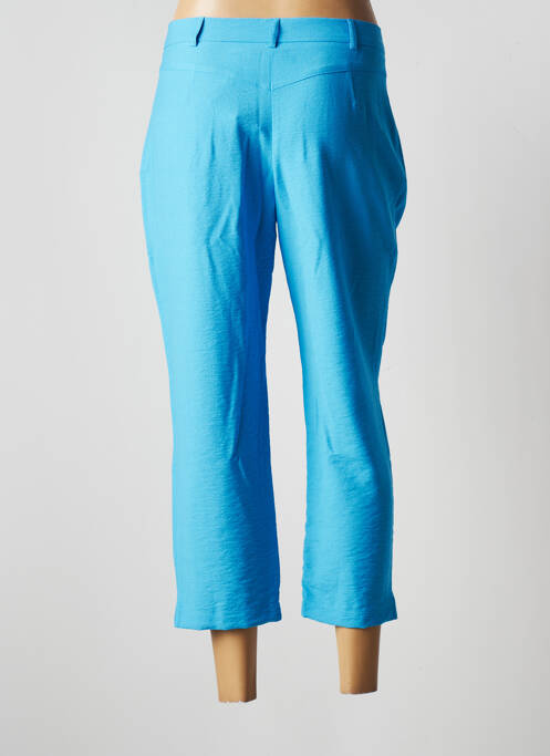 Pantacourt bleu CHRISTINE LAURE pour femme