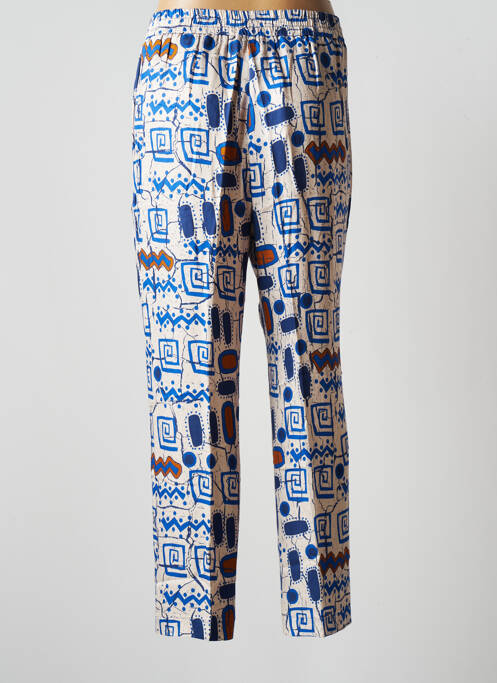 Pantalon droit bleu TINTA STYLE pour femme