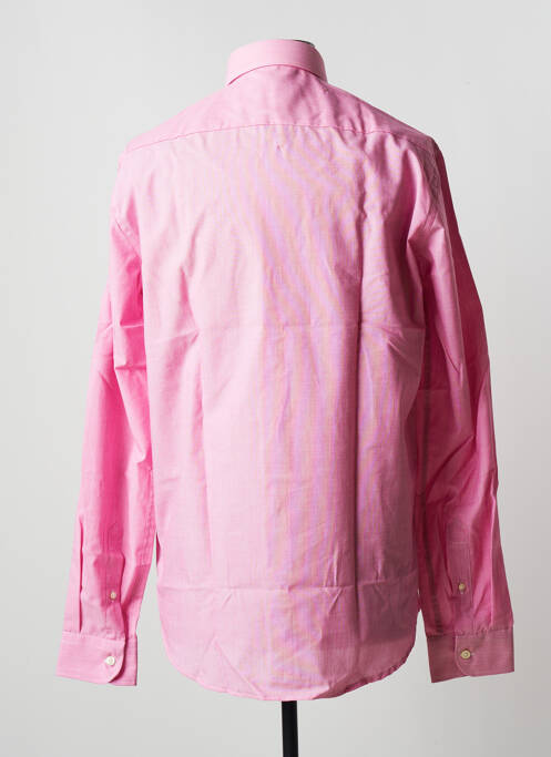 Chemise manches courtes rose DARIO BELTRAN pour homme