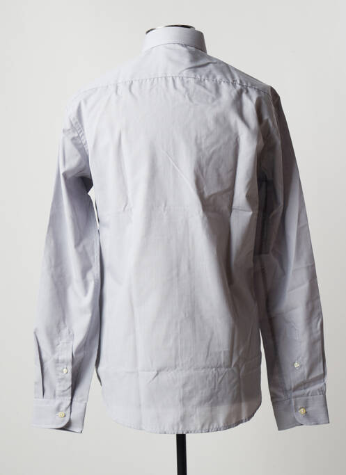 Chemise manches longues gris DARIO BELTRAN pour homme