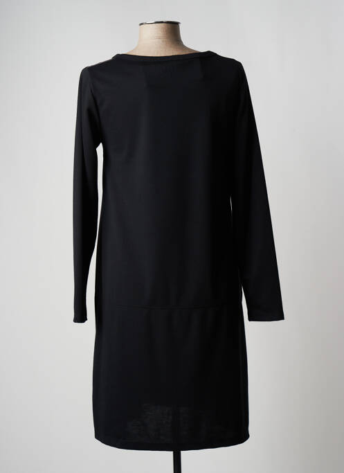 Robe mi-longue noir MSN pour femme