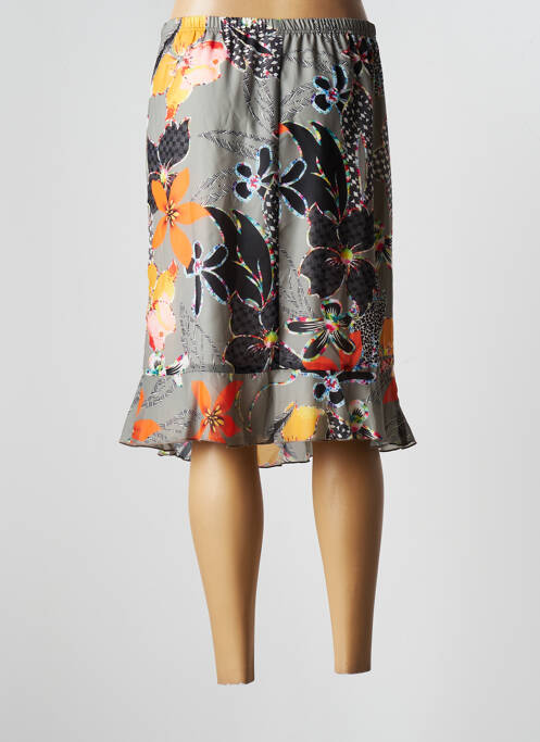 Jupe mi-longue vert TELMAIL pour femme