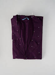 Pyjama violet EMINENCE pour homme seconde vue