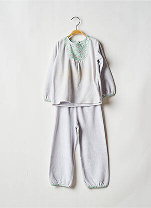 Pyjama taille élastique bleu PETIT BATEAU fille