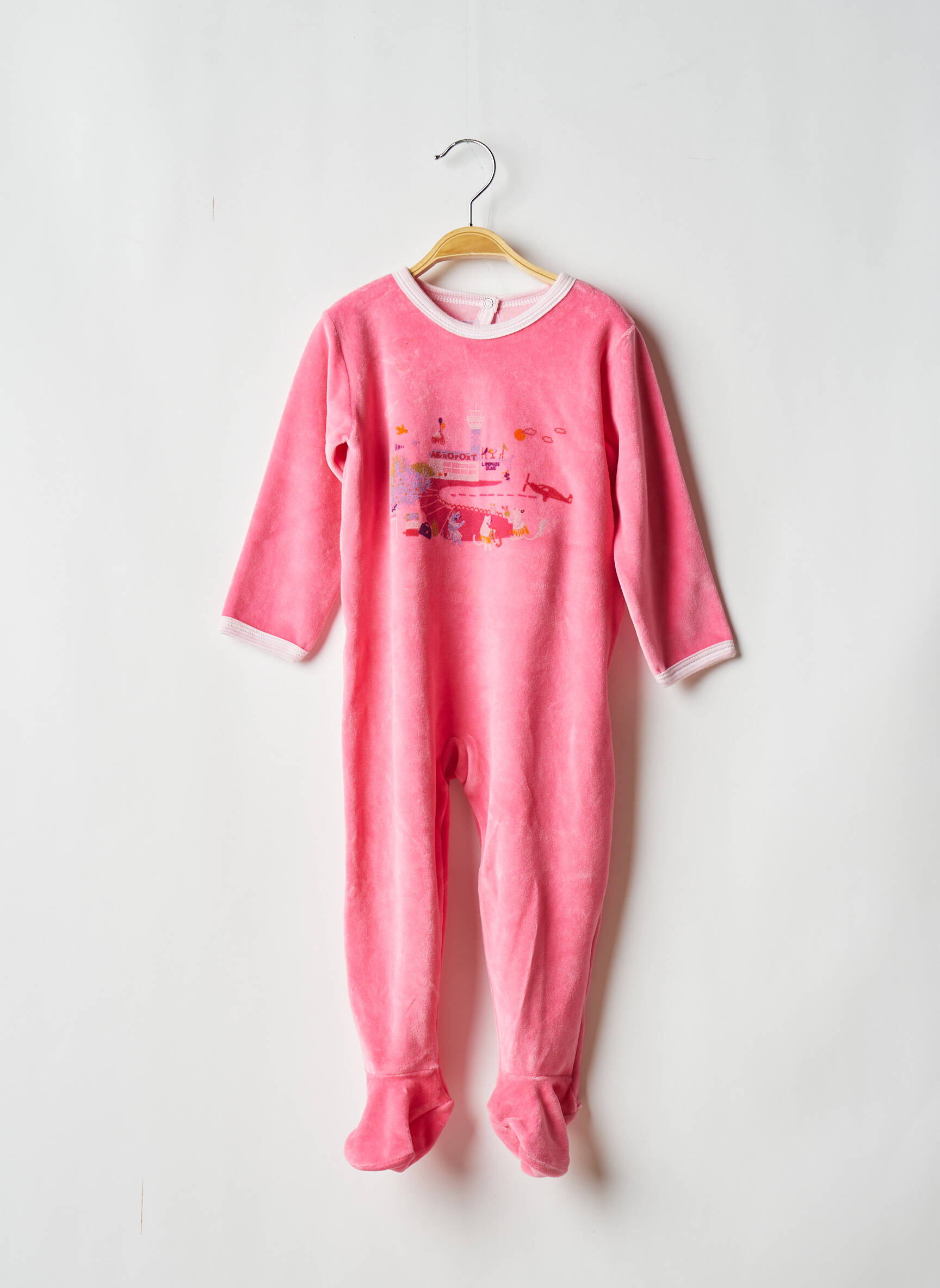 Petit Bateau Pyjamas 1 Fille De Couleur Rose 2237189-rose00 - Modz