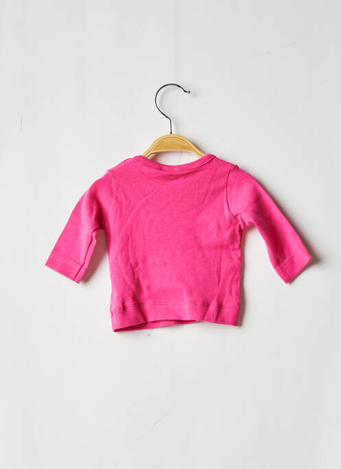 T-shirt rose PETIT BATEAU fille