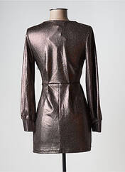 Robe courte gris #OOTD pour femme seconde vue