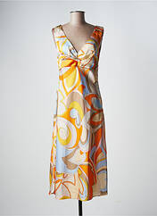 Robe longue orange RINASCIMENTO pour femme seconde vue
