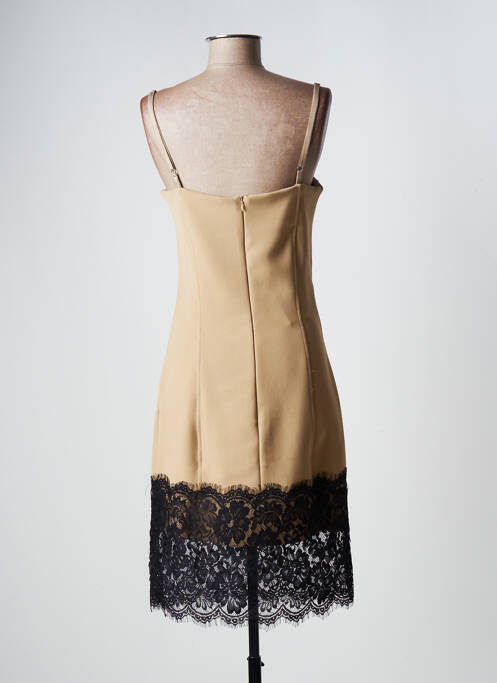 Robe mi-longue beige RINASCIMENTO pour femme