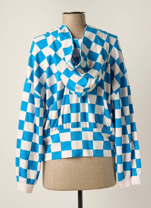 Veste casual bleu WIYA pour femme