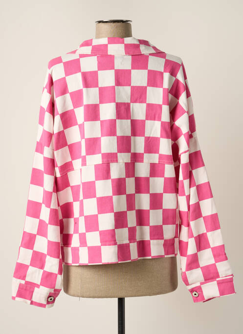 Veste casual rose WIYA pour femme