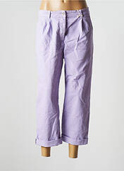 Jeans coupe large violet WIYA pour femme seconde vue