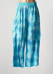 Pantalon large bleu WIYA pour femme seconde vue