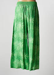 Pantalon large vert WIYA pour femme seconde vue