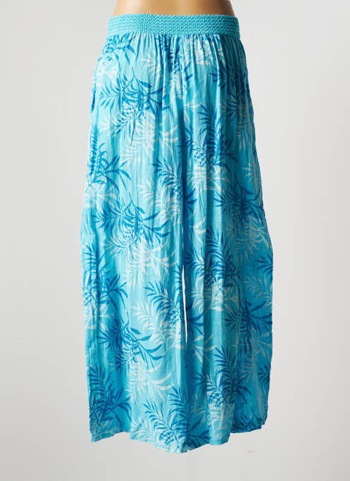 Pantalon large bleu WIYA pour femme