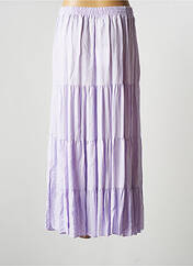 Jupe longue violet WIYA pour femme seconde vue