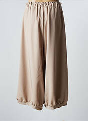 Pantalon 7/8 beige GIOYA & CO pour femme seconde vue