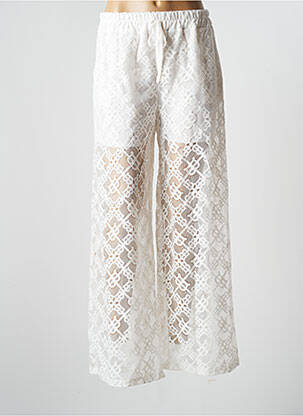 Pantalon large blanc W. STUDIO pour femme