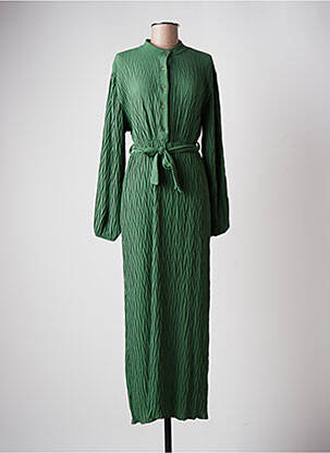 Robe longue vert W. STUDIO pour femme