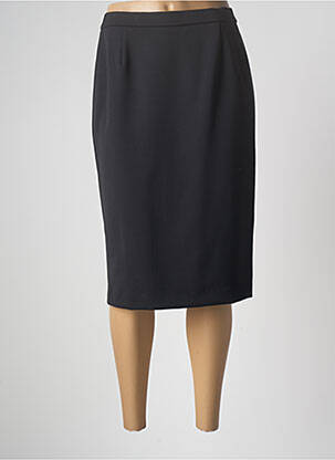 Jupe mi-longue taille normale noir KARTING femme