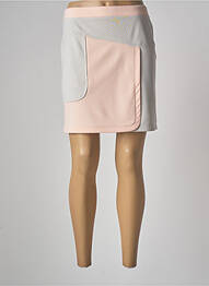 Jupe courte poches rose K'TENDANCES femme
