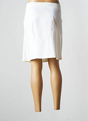 Jupe courte poches beige K'TENDANCES femme