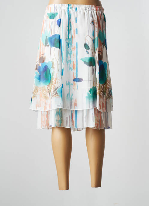 Jupe mi-longue beige KARTING pour femme