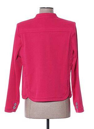 Veste casual coupe droite rose KARTING femme