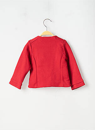 Veste casual coupe droite rouge MARESE fille