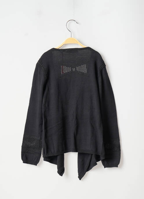 Gilet manches longues noir MARESE pour fille