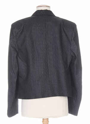 Veste casual epaulette noir KARTING femme