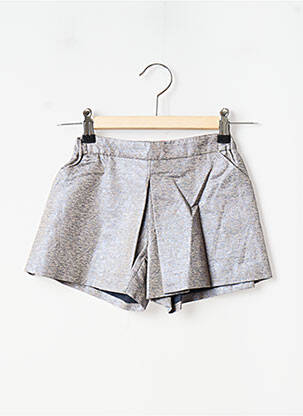Short poches taille élastique gris MARESE fille