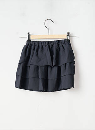 Jupe mi-longue broderie ruban gris MARESE fille