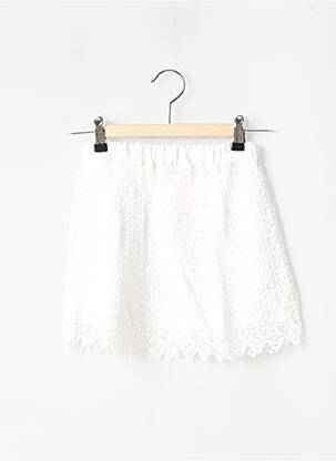 Jupe mi-longue doublure blanc MARESE fille