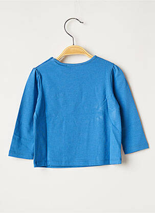 T-shirt coupe droite manches longues bleu MARESE fille