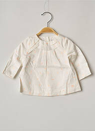 Blouse manches longues manches longues blanc MARESE fille