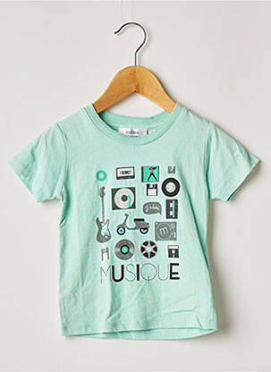 T-shirt coupe droite manches courtes vert MARESE fille