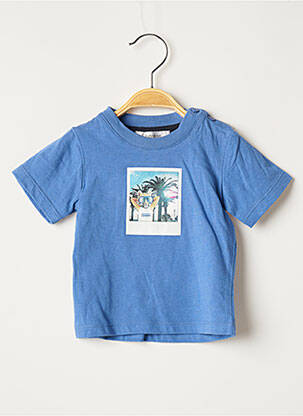 T-shirt tissage jersey manches courtes bleu MARESE garçon