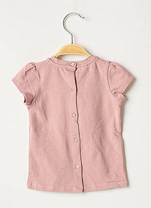 T-shirt coupe cintrée manches courtes rose MARESE fille
