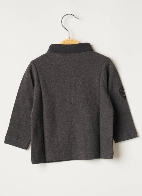 Polo manches longues manches longues gris MARESE garcon