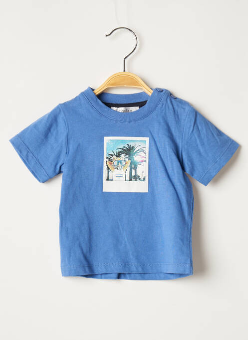 T-shirt tissage jersey manches courtes bleu MARESE garcon