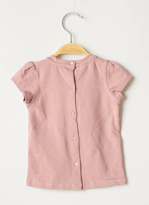T-shirt coupe cintrée manches courtes rose MARESE fille